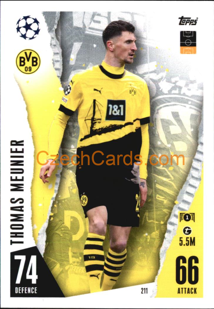 Thomas Meunier 2023/04 Topps Match Attax #211