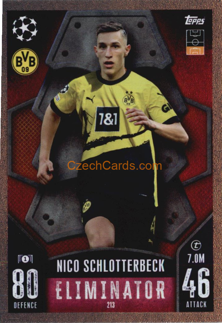 Nico Schlotterbeck 2023/04 Topps Match Attax Eliminator #213