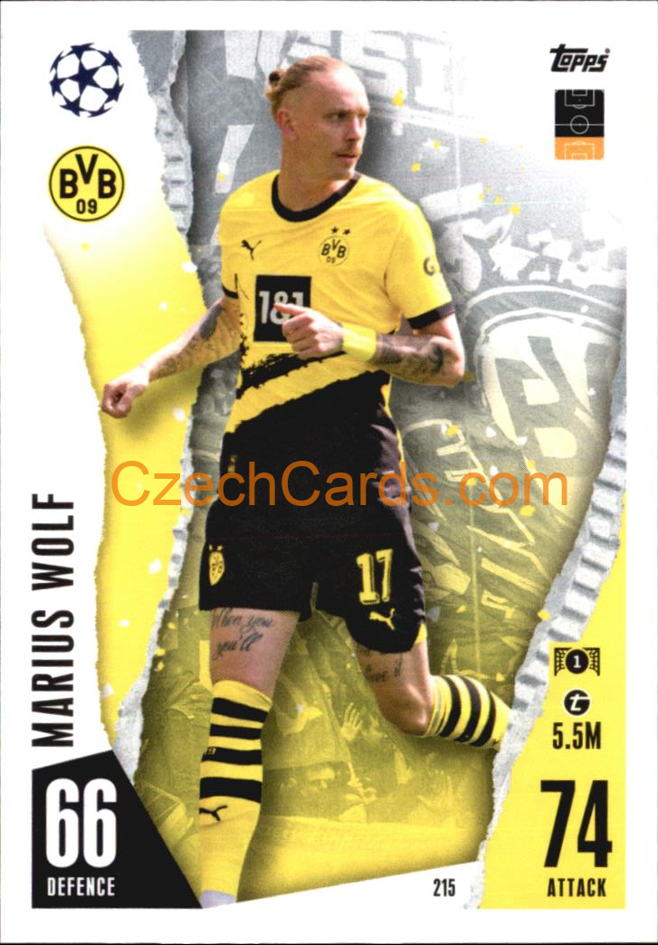 Marius Wolf 2023/04 Topps Match Attax #215