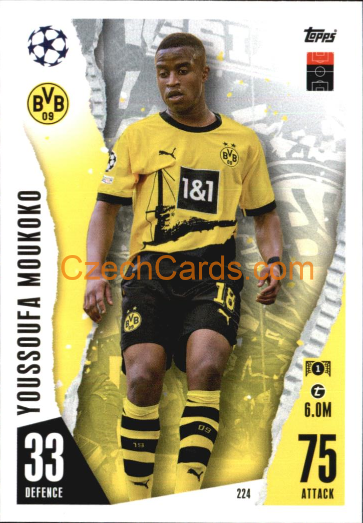 Youssoufa Moukoko 2023/04 Topps Match Attax #224