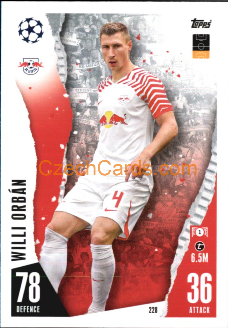 Willi Orbán 2023/04 Topps Match Attax #228