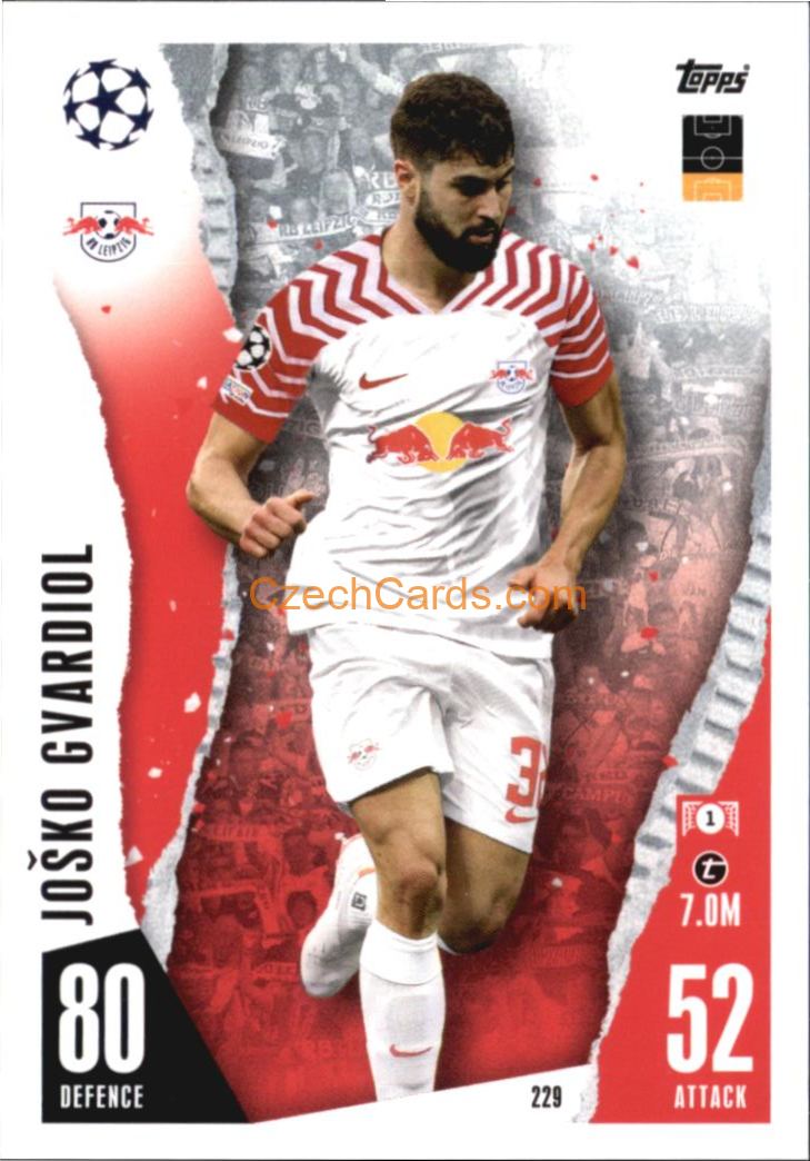 Joško Gvardiol 2023/04 Topps Match Attax #229