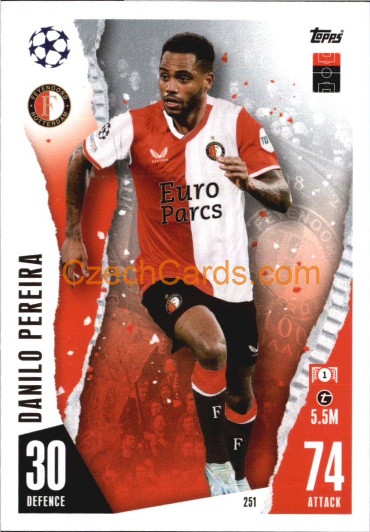 Danilo Pereira 2023/04 Topps Match Attax #251
