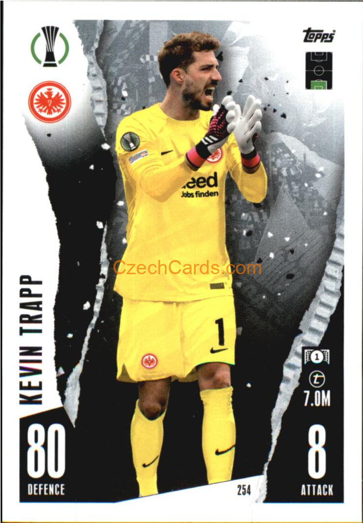 Kevin Trapp 2023/04 Topps Match Attax #254