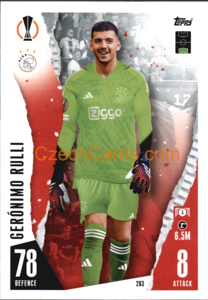 Gerónimo Rulli 2023/04 Topps Match Attax #263