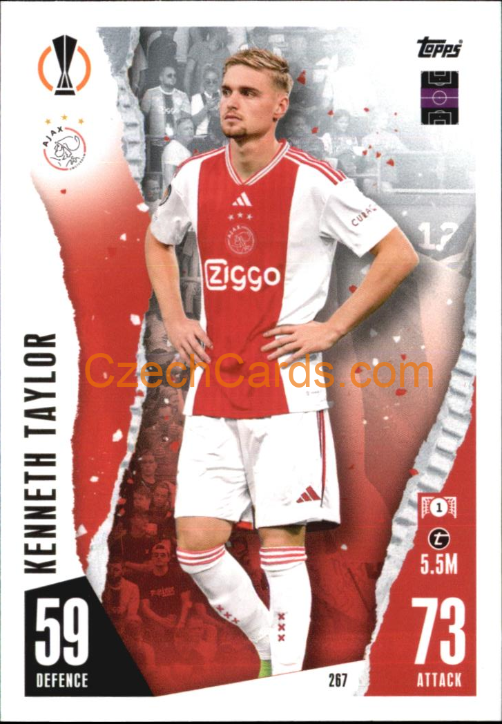 Kenneth Taylor 2023/04 Topps Match Attax #267