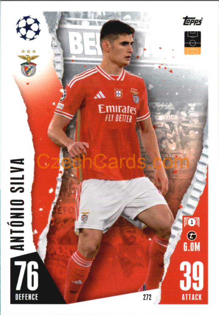 António Silva 2023/04 Topps Match Attax #272