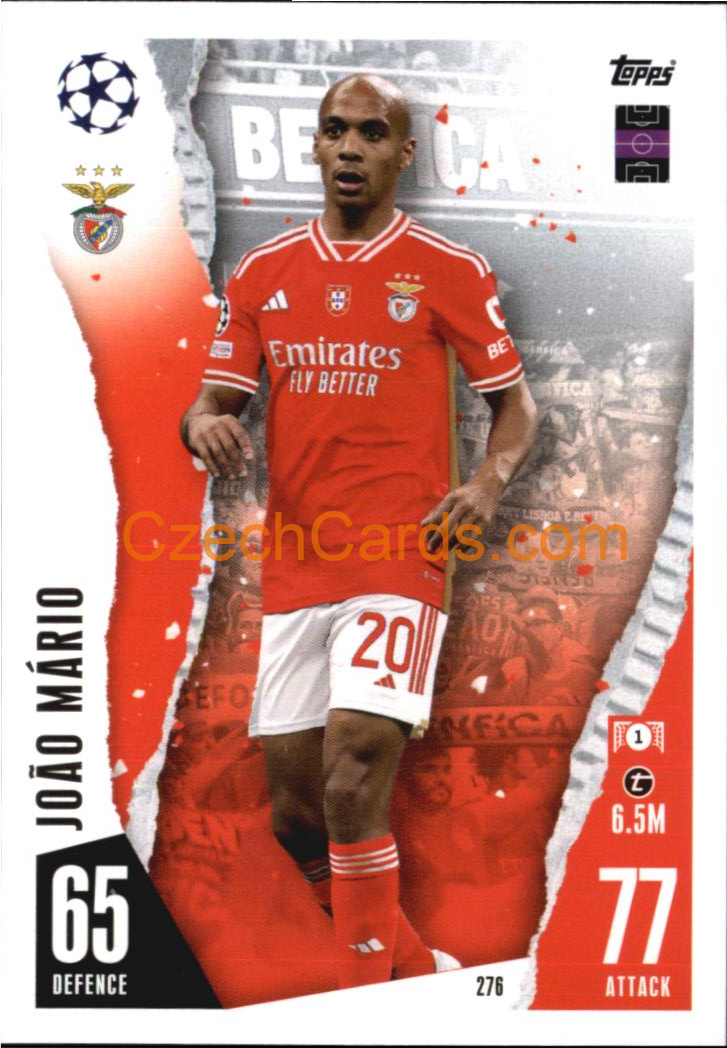João Mário 2023/04 Topps Match Attax #276