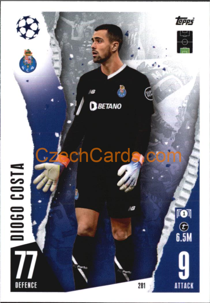 Diogo Costa 2023/04 Topps Match Attax #281