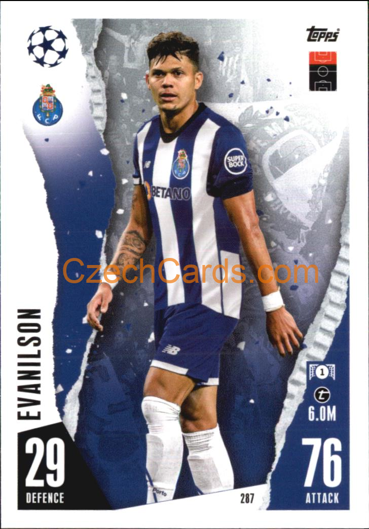 Evanilson 2023/04 Topps Match Attax #287