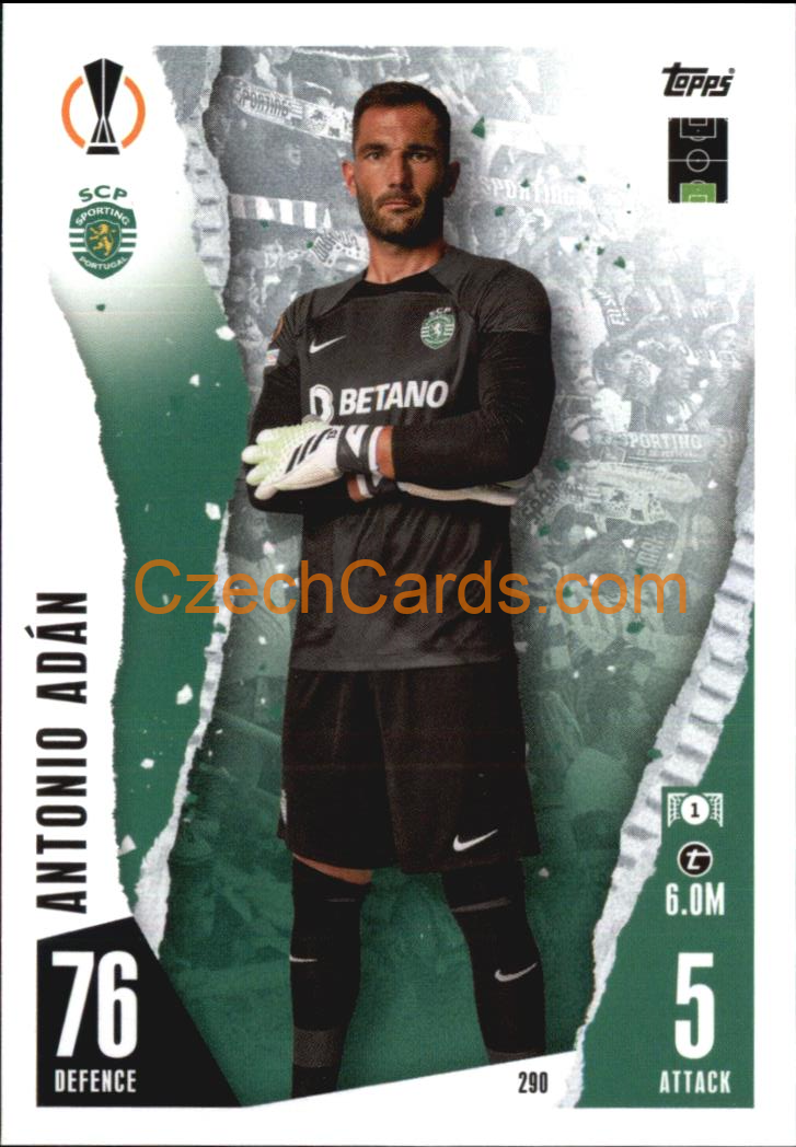 Antonio Adán 2023/04 Topps Match Attax #290