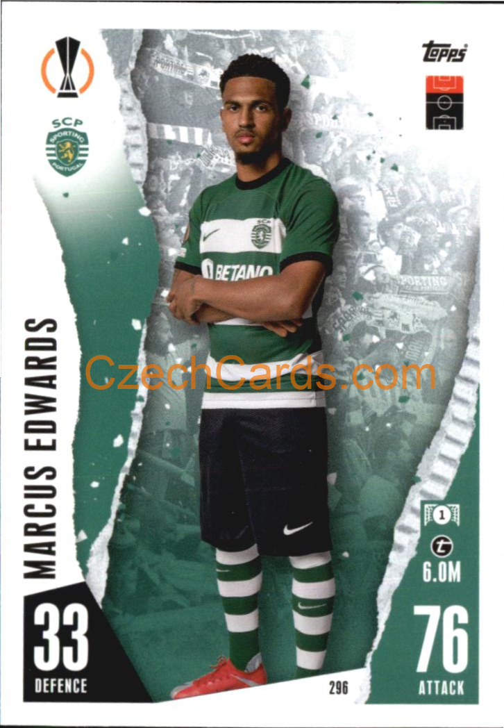 Marcus Edwards 2023/04 Topps Match Attax #296