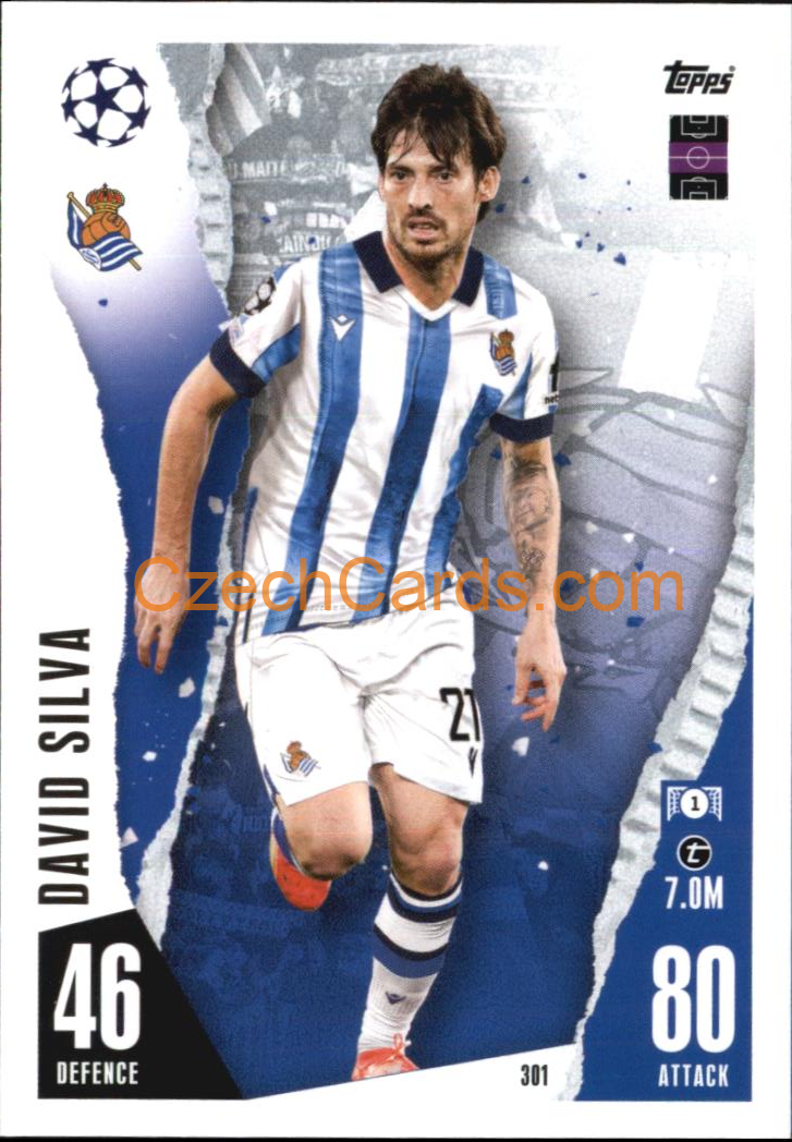 David Silva 2023/04 Topps Match Attax #301
