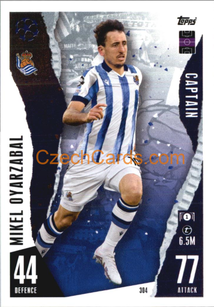 Mikel Oyarzabal 2023/04 Topps Match Attax Captain #304