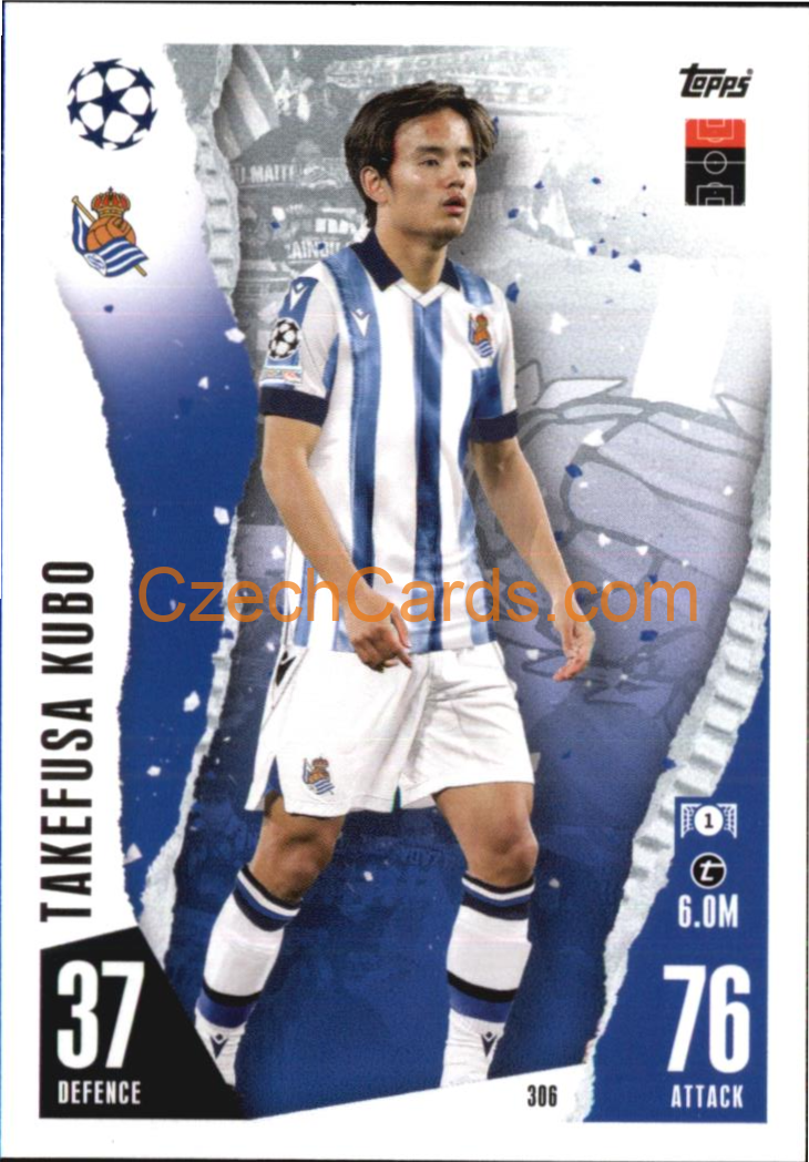 Takefusa Kubo 2023/04 Topps Match Attax #306