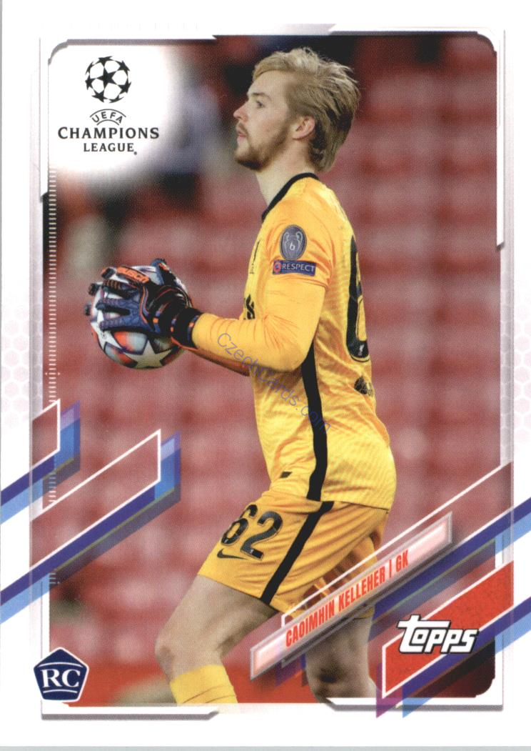 Caoimhin Kelleher 2020/21 Topps UCL Japan edition #35 RC
