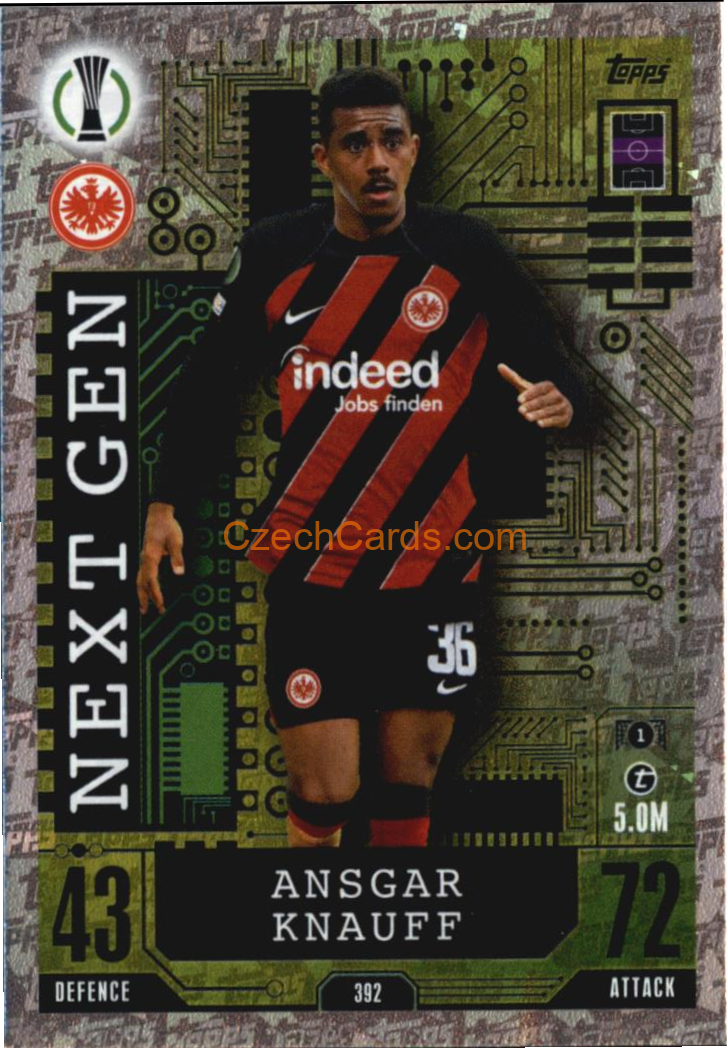 Ansgar Knauff 2023/04 Topps Match Attax Next Gen #392