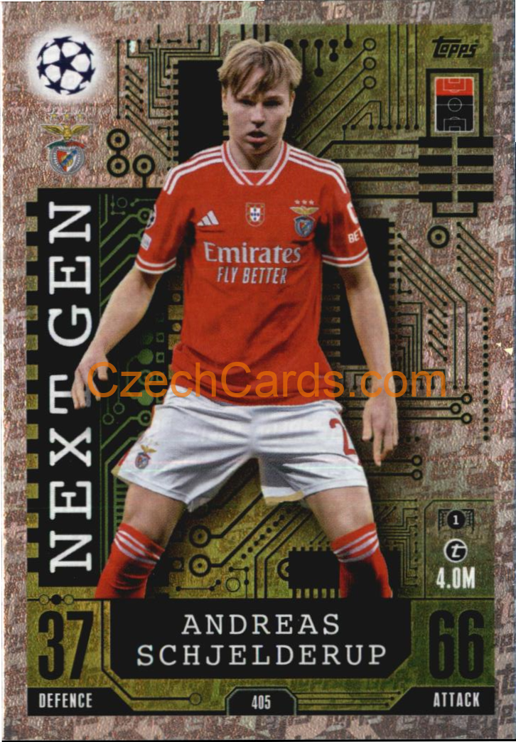 Andreas Schjelderup 2023/04 Topps Match Attax Next Gen #405