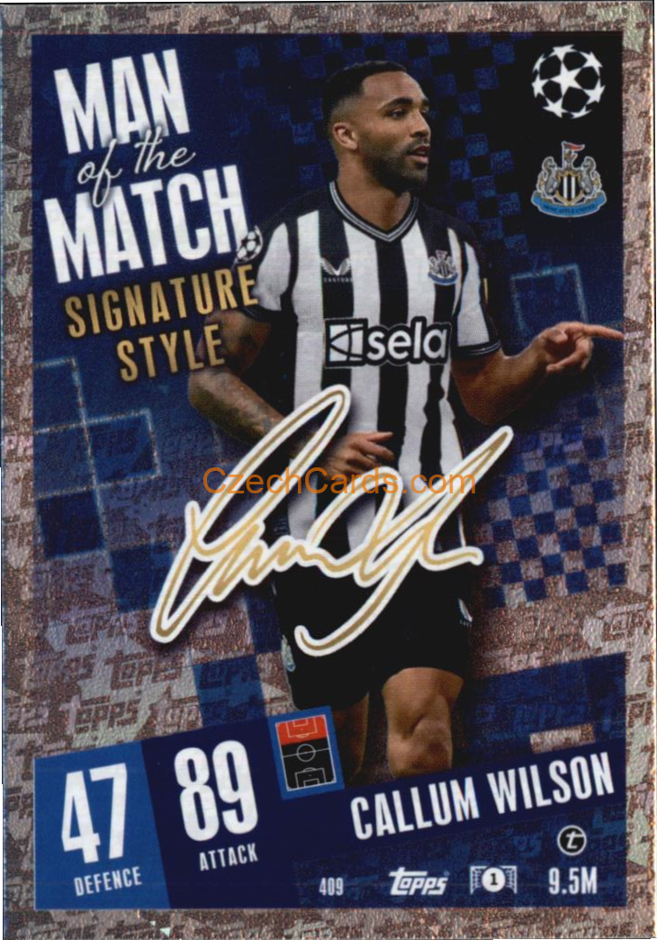 Callum Wilson 2023/04 Topps Match Attax Man of the Match #409
