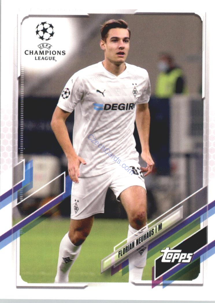 Florian Neuhaus 2020/21 Topps UCL Japan edition #39 