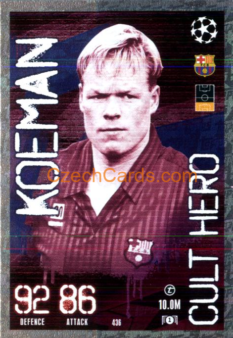 Ronald Koeman 2023/04 Topps Match Attax Cult Hero #436