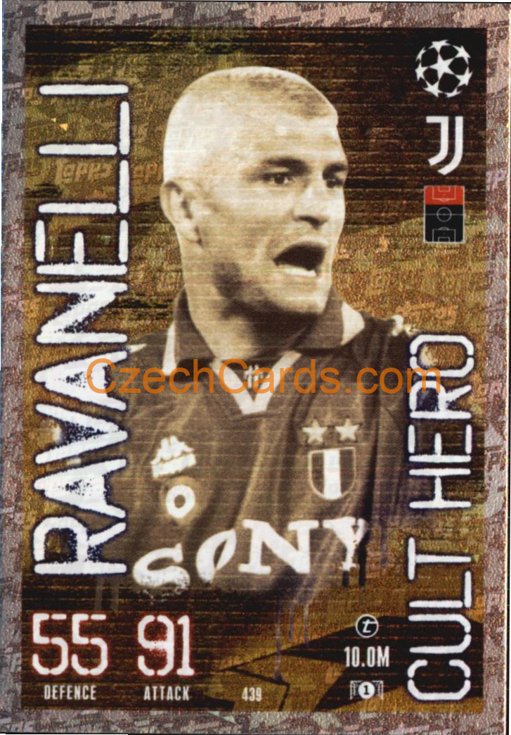 Fabrizio Ravanelli 2023/04 Topps Match Attax Cult Hero #439