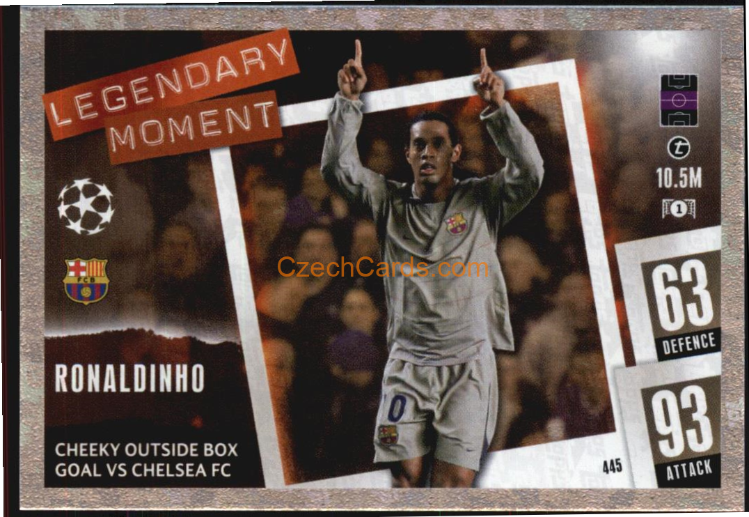 Ronaldinho 2023/04 Topps Match Attax Legendary Moment #445