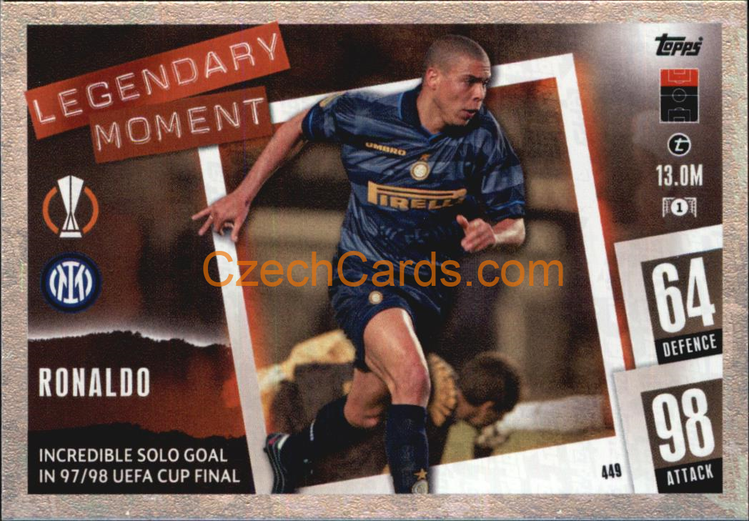 Ronaldo 2023/04 Topps Match Attax Legendary Moment #449