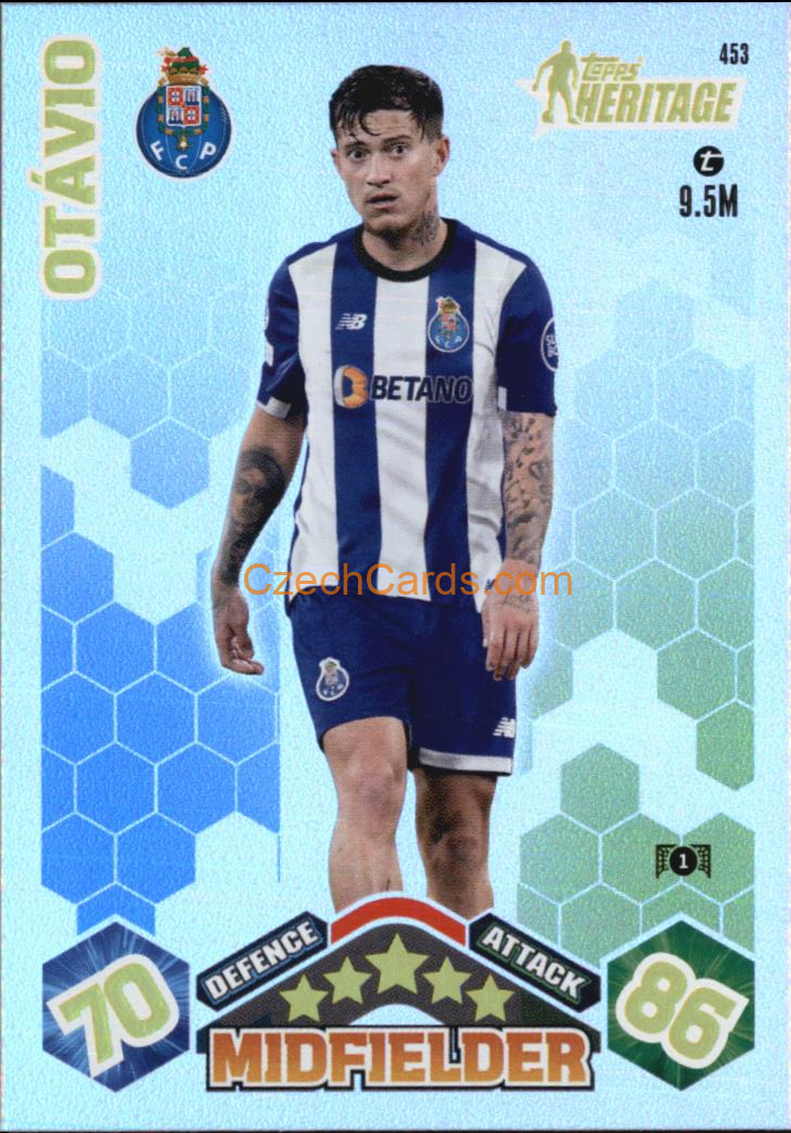 Otávio 2023/04 Topps Match Attax Heritage #453