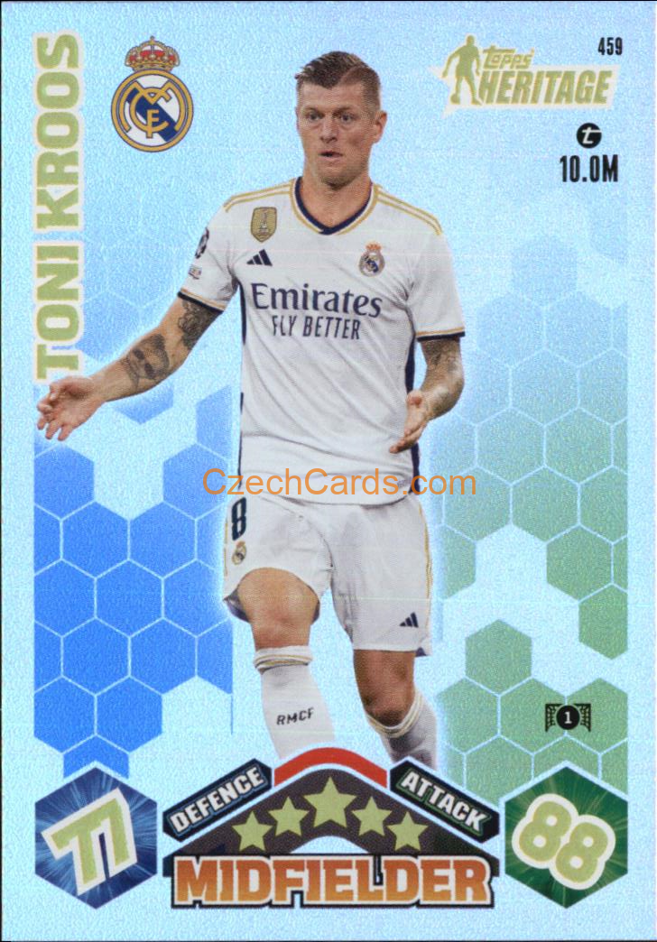 Toni Kroos 2023/04 Topps Match Attax Heritage #459