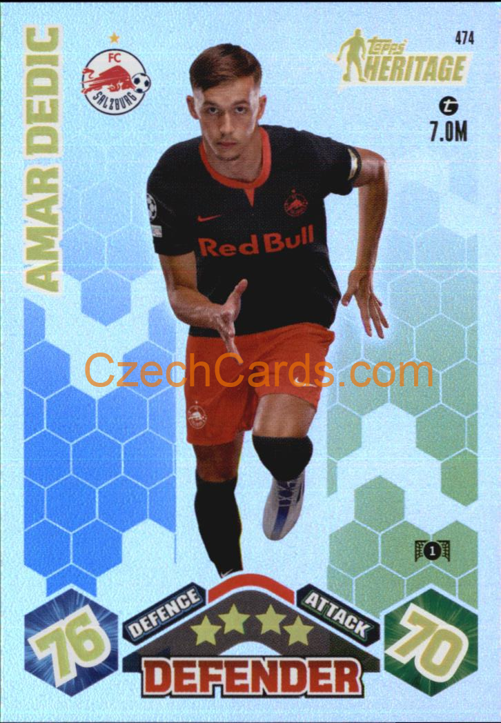 Amar Dedic 2023/04 Topps Match Attax Heritage #474
