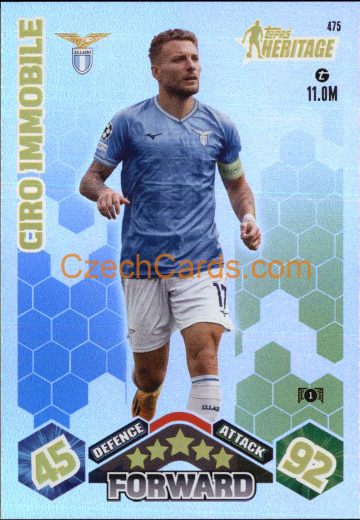 Ciro Immobile 2023/04 Topps Match Attax Heritage #475