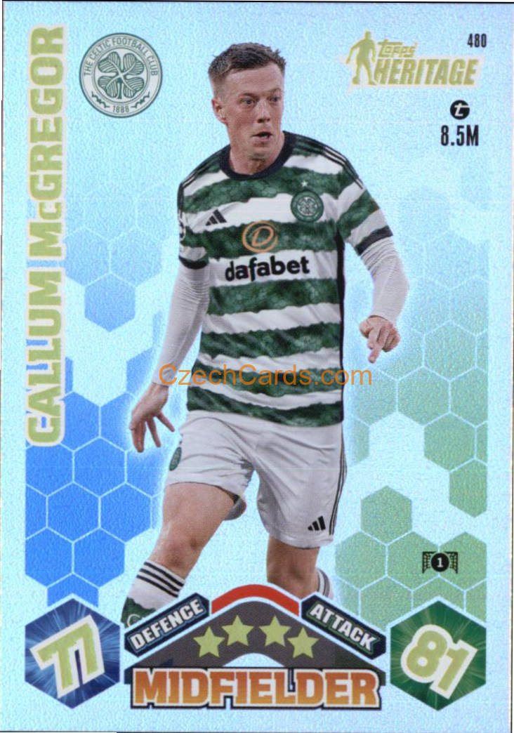 Callum McGregor 2023/04 Topps Match Attax Heritage #480