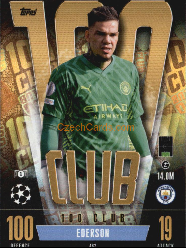 Ederson 2023/04 Topps Match Attax 100 Club #482