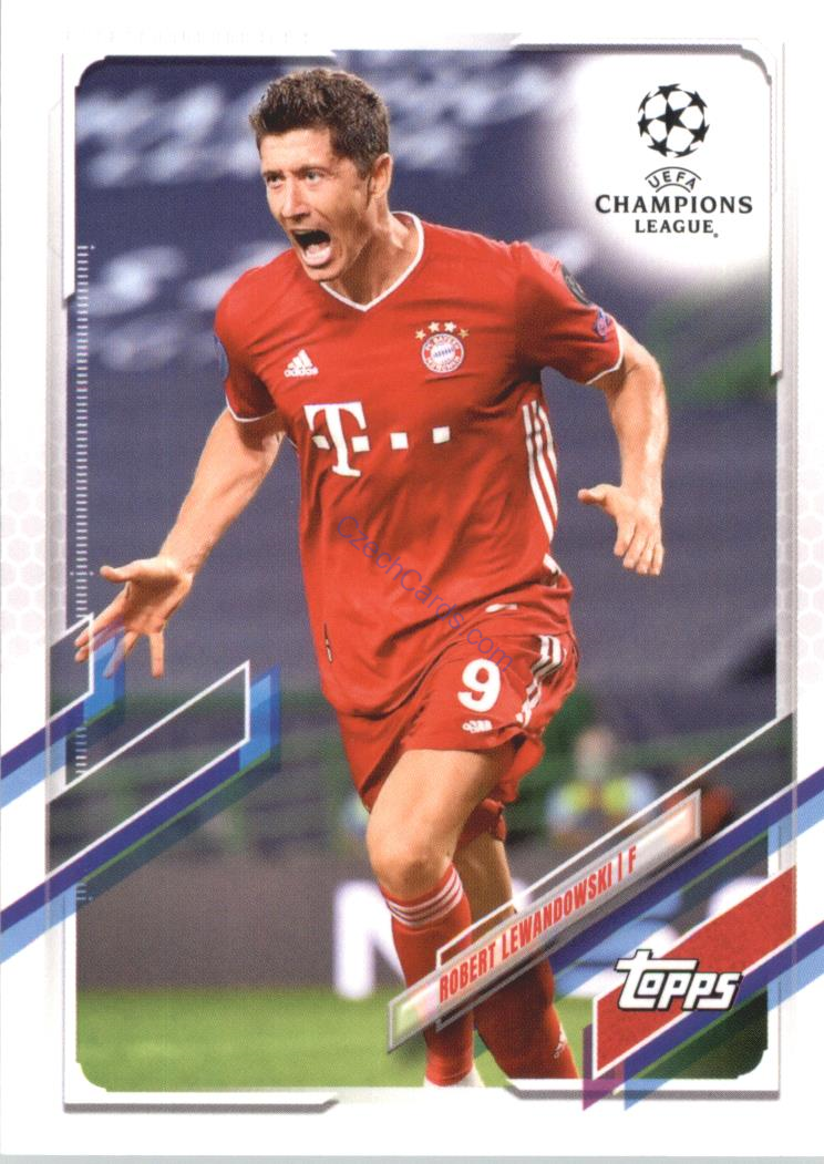 Robert Lewandowski 2020/21 Topps UCL Japan edition #50 