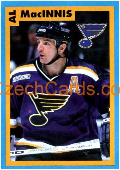 Al MacInnis 1999/00 Panini NHL sticker #5