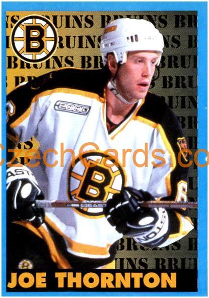 Joe Thornton 1999/00 Panini NHL sticker #26