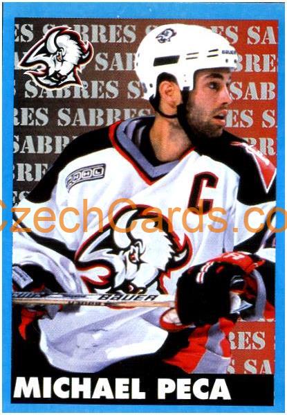 Michael Peca 1999/00 Panini NHL sticker #37