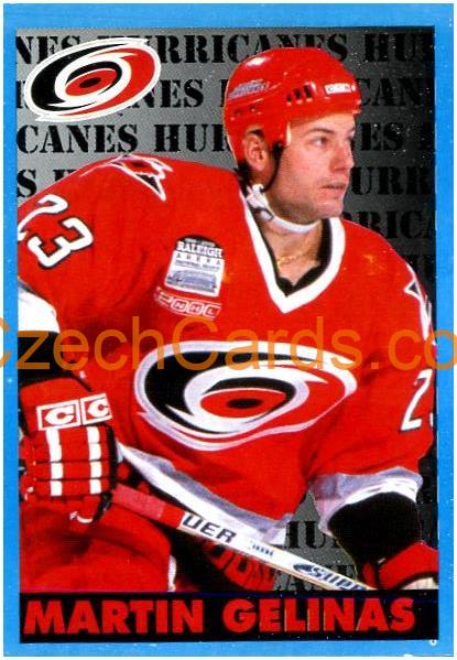 Martin Gelinas 1999/00 Panini NHL sticker #47