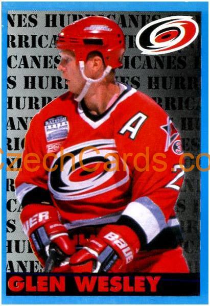 Glen Wesley 1999/00 Panini NHL sticker #48