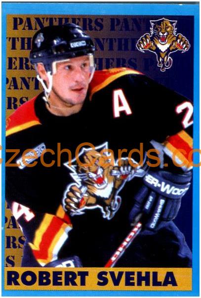 Robert Svehla 1999/00 Panini NHL sticker #55