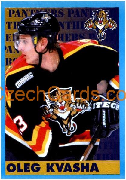 Oleg Kvasha 1999/00 Panini NHL sticker #63