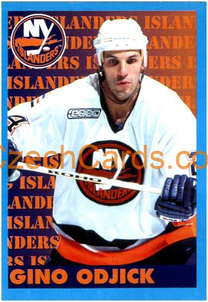 Gino Odjick 1999/00 Panini NHL sticker #95