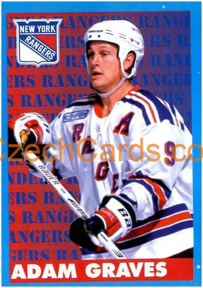 Adam Graves 1999/00 Panini NHL sticker #100