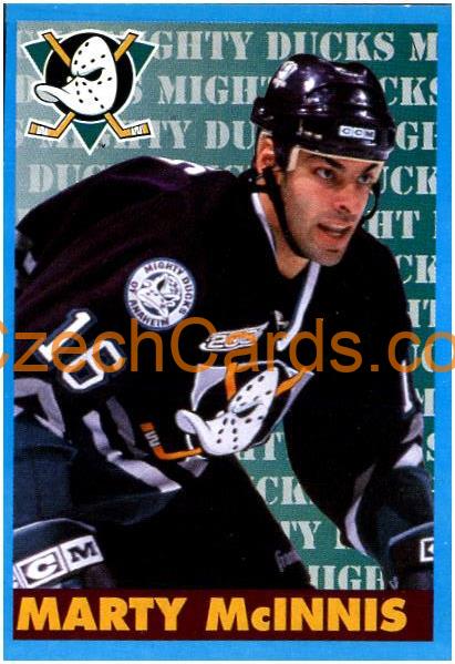 Marty McInnis 1999/00 Panini NHL sticker #180