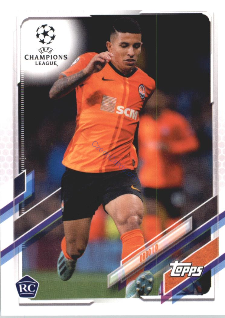 Dodo 2020/21 Topps UCL Japan edition #74 RC 