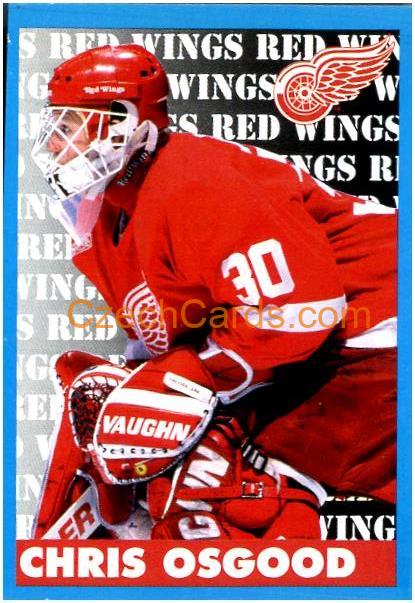 Chris Osgood 1999/00 Panini NHL sticker #239
