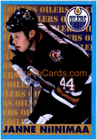 Janne Ninimaa 1999/00 Panini NHL sticker #245