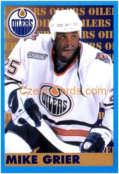 Mike Grier 1999/00 Panini NHL sticker #249