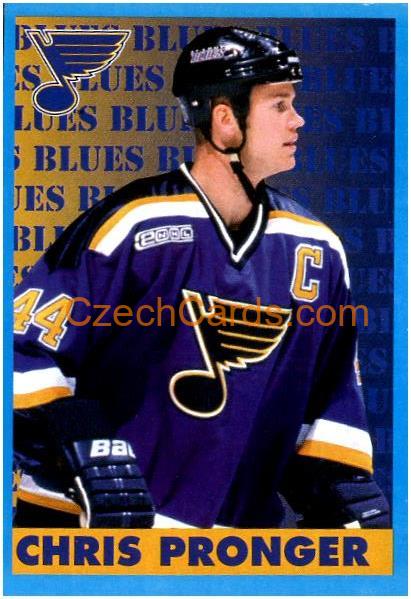 Chris Pronger 1999/00 Panini NHL sticker #286